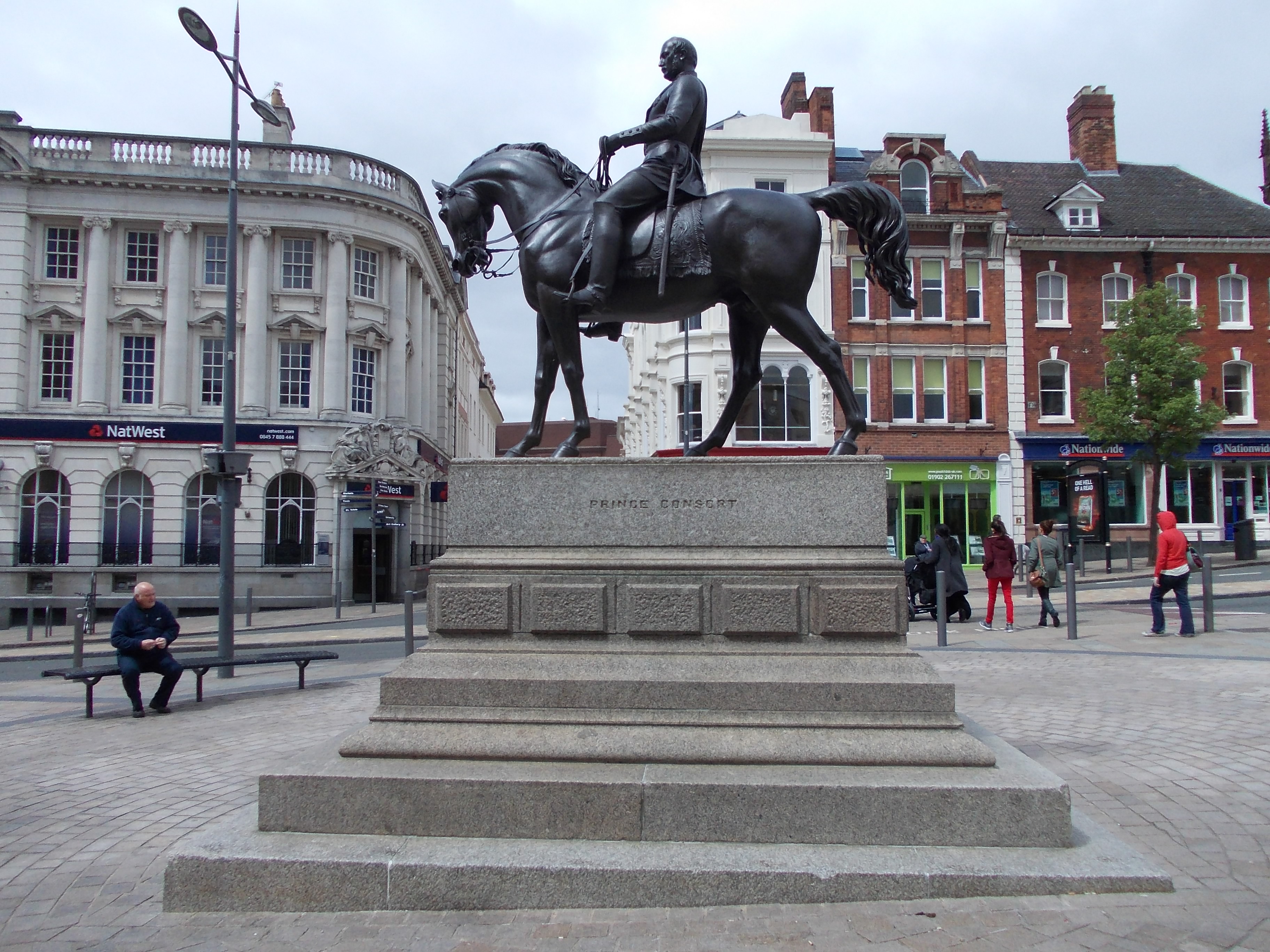 Prince Albert. Bronze Sculpture Conservation.
